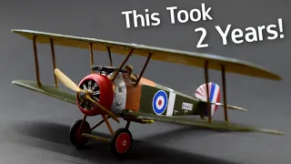 The Revell Sopwith F.1 Camel took me TWO years to build! Build & Review