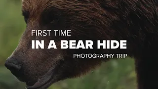 First time in a BEAR HIDE | A Unique Wildlife Photography Experience