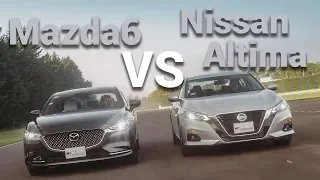 Nissan Altima VS Mazda6 - Duelo de Samuráis| Autocosmos