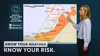 Severe Weather Update: tropical cyclone Blake - 6 January 2020