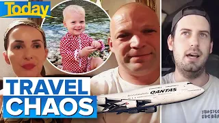 Qantas passengers speak out on travel chaos | Today Show Australia