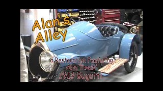 1913 Bugatti Sport Racer complete professional restoration process.