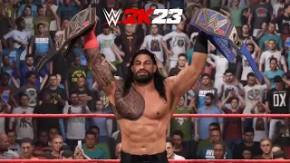 WWE 2K23 - How To Do a Double Title Match