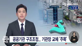 공공기관 구조조정.. 기관장 교체 '주목' 20220914