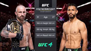 Alexander Volkanovski vs Yair Rodríguez Full Fight - UFC 290 Fight Of The Night