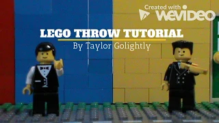 Lego Stopmotion Throwing Tutorial