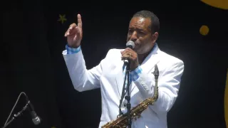 Donald Harrison at New Orleans Jazz Fest 2015 05-01-2015 GONNA HAVE A FUNKY GOOD TIME