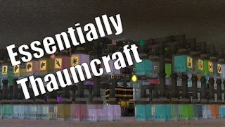 Essentially Thaumcraft 6 - Tubes only Essentia Sorting - Ep8