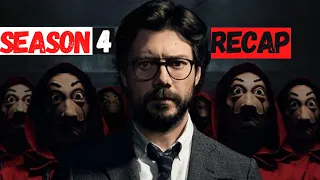 Money Heist Season 4 Recap | Money Heist Season 4 Complete Story | La Casa De Papel Season 4 Recap