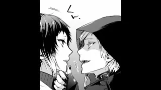 YAOI Bungou Stray Dogs (Akutagawa × Atsushi)/Великий из бродячих псов  (акутагава и атсуши)