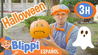 Blippi decora para Halloween | Blippi Español | Videos educativos para niños | Aprende y Juega