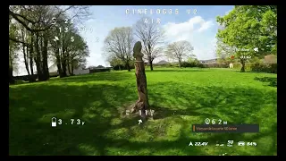 Fpv progression : First time in a park with Cinelog35 V2