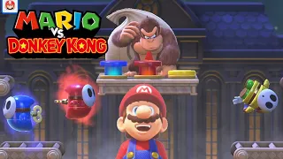 Mario vs Donkey Kong: 100% Playthrough *SPOOKY HOUSE* [Nintendo Switch Game]