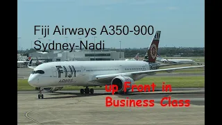 FIJI Airways Airbus A350-900 Sydney to Nadi - Business Class