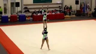 Acrobatic Gymnastics Maia Open 2011 AACo WP Junior Dynamic