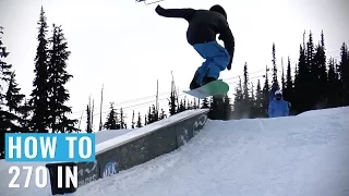 How To 270 In On A Snowboard
