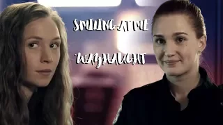 smiling at me | wayhaught