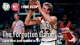 Larry Bird Scores A Record 24 points in Quarter - 1988