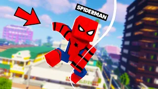 Stealing Most Powerful SPIDER MAN Suit In Minecraft