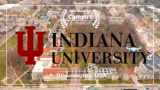 USA🇺🇸- Indiana University Bloomington l Beautiful IU Campus Tour l 4K60p Drone