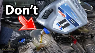 Stop Using This Type of Engine Oil Right Now