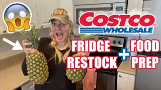 *after* the COSTCO HAUL FRIDGE RESTOCK AND MEAL PREP // Rachel K