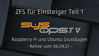 ZFS für Einsteiger deutsch Teil 1 - Raspberry Pi mit Ubuntu