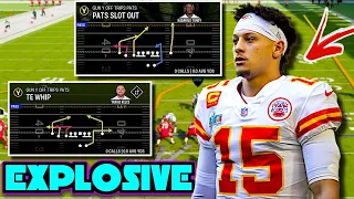 The Most EXPLOSIVE Offense in Madden 24! Gun U Trips Offensive Scheme!