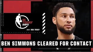 Ben Simmons making progress in limited practice 👀 | NBA Today