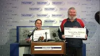 12.13.12 Two Costco coworkers split $50 Million Powerball jackpot won in Massachusetts