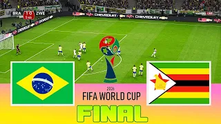BRAZIL vs ZIMBABWE - Final FIFA World Cup 2026 | Full Match All Goals | Football Match