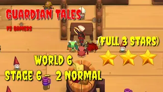 Guardian Tales 6-2 Normal (Full 3 Stars) - Guardian Tales