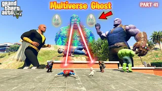 Multiverse Ghost Poison God Kills Adam Superman Black Adam in GTA5 #41