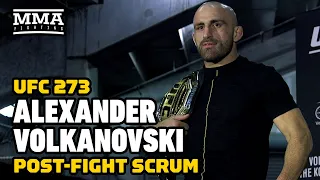 Alexander Volkanovski Reacts To Korean Zombie Win, Possible Henry Cejudo Fight | UFC 273
