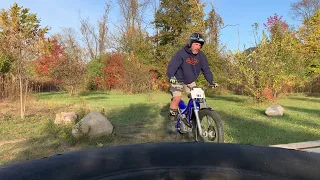 Practicing with the Sherco 250ST