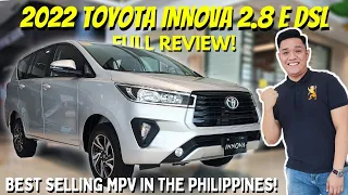 2022 TOYOTA INNOVA 2.8 E DSL MT | FULL REVIEW | BEST SELLING MPV IN THE COUNTRY! | Louie Castro TV