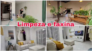 LIMPEZA NA ÁREA EXTERNA ♡ FAXINA NA SALA DE ESTAR ♡