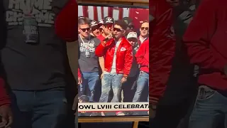 Patrick Mahomes speech at KC Chiefs Super Bowl Party