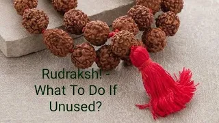 Right Way to Keep Unused Rudraksh |