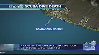 Man stationed at Hickam Air Force Base dead after scuba diving off Molokai