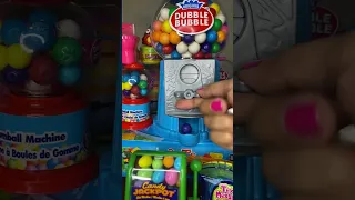 🤑🤑Double Bubble Candy sweet Machine very tasty 👅 👅 #shorts #gumball #satisfying #candymachine