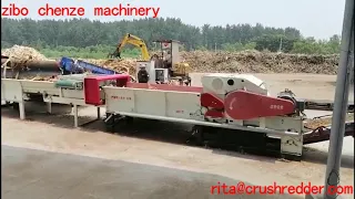 Zibo Chenze Drum Chipper BX4113 - High-Capacity Wood Chipping at 60 Tons/Hour