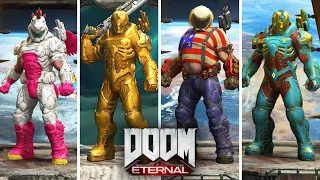 Doom Eternal - All Slayer Skins Showcase (2020)