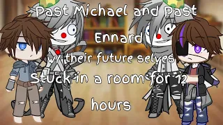 Past Michael and past Ennard stuck in a room for 12 hours w/ their future selves || read desc