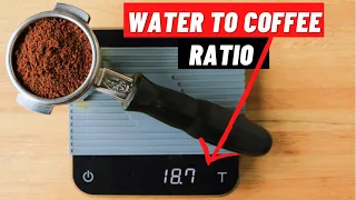 BREWING RATIOS// The perfect ratio of coffee to water for brewing coffee(coffee ratio)