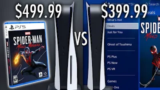 PS5 vs. PS5 Digital Edition: Is A Cheaper Console Worth The Drawbacks?