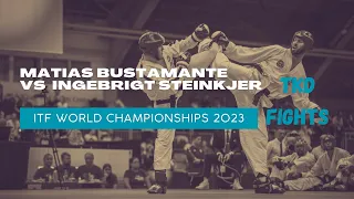 Matias Bustamante vs Ingebrigt Steinkjer | Quarter Finals -69 kg | ITF World Championships 2023