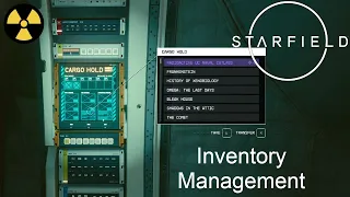 Starfield Tips - Inventory Management