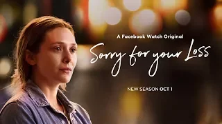 SORRY FOR YOUR LOSS Season 2 Official Trailer 2019 Elizabeth Olsen, Drama Series HD   YouTube