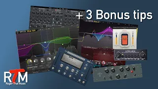 My top 5 Plugins for shaping Low End (in a mix)